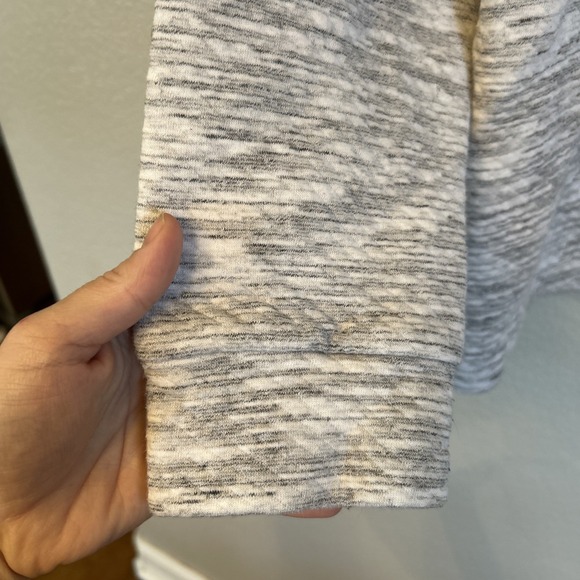 Marc Anthony Men's 1/4 Zip Pullover Sweater Slim Fit Light Gray Heathered M - Picture 4 of 8